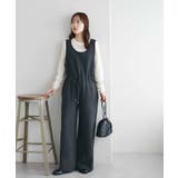 【Discoat】総針ニットサロペット | PAL GROUP OUTLET | 詳細画像2 