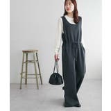 【Discoat】総針ニットサロペット | PAL GROUP OUTLET | 詳細画像4 