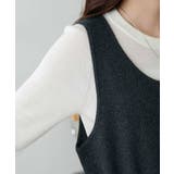 【Discoat】総針ニットサロペット | PAL GROUP OUTLET | 詳細画像25 