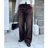 ブラウン | 【Discoat】コールオーバーダイワイドパンツ | PAL GROUP OUTLET