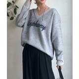 【DouDou】W ロゴシャギーニット | PAL GROUP OUTLET | 詳細画像6 