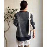 【DouDou】W ロゴシャギーニット | PAL GROUP OUTLET | 詳細画像18 