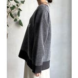 【DouDou】W ロゴシャギーニット | PAL GROUP OUTLET | 詳細画像29 