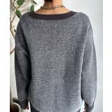 【DouDou】W ロゴシャギーニット | PAL GROUP OUTLET | 詳細画像31 