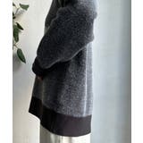 【DouDou】W ロゴシャギーニット | PAL GROUP OUTLET | 詳細画像35 