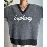 【DouDou】W ロゴシャギーニット | PAL GROUP OUTLET | 詳細画像36 