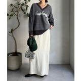 【DouDou】W ロゴシャギーニット | PAL GROUP OUTLET | 詳細画像19 