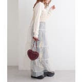 【w closet】オーガンジーキャミワンピース | PAL GROUP OUTLET | 詳細画像11 