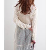 【w closet】オーガンジーキャミワンピース | PAL GROUP OUTLET | 詳細画像15 