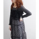 【w closet】オーガンジーキャミワンピース | PAL GROUP OUTLET | 詳細画像32 