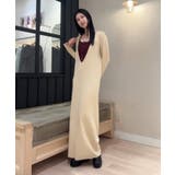 【Omekashi】ニットワンピビスチェセット | PAL GROUP OUTLET | 詳細画像3 