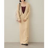 【Omekashi】ニットワンピビスチェセット | PAL GROUP OUTLET | 詳細画像5 