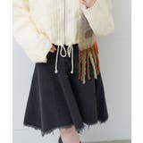 【Kastane】ダメージアシメミドルスカート | PAL GROUP OUTLET | 詳細画像1 