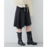 【Kastane】ダメージアシメミドルスカート | PAL GROUP OUTLET | 詳細画像6 
