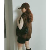 【Kastane】フェイクスウェード中綿ベスト | PAL GROUP OUTLET | 詳細画像5 