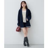 【Kastane】ロゴペプラムベロアトップス | PAL GROUP OUTLET | 詳細画像13 