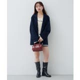 【Kastane】ロゴペプラムベロアトップス | PAL GROUP OUTLET | 詳細画像15 