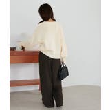 【Discoat】フラワーモチーフ付きプルオーバー | PAL GROUP OUTLET | 詳細画像11