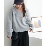 【Discoat】フラワーモチーフ付きプルオーバー | PAL GROUP OUTLET | 詳細画像20