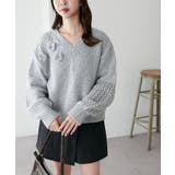 【Discoat】フラワーモチーフ付きプルオーバー | PAL GROUP OUTLET | 詳細画像23