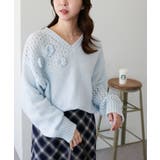 【Discoat】フラワーモチーフ付きプルオーバー | PAL GROUP OUTLET | 詳細画像45