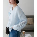 【Discoat】フラワーモチーフ付きプルオーバー | PAL GROUP OUTLET | 詳細画像38