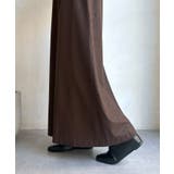 【DouDou】ヴィンテージフェイクレザーセミフレアスカート | PAL GROUP OUTLET | 詳細画像15