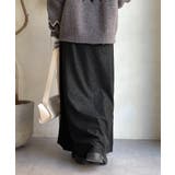 【DouDou】ヴィンテージフェイクレザーセミフレアスカート | PAL GROUP OUTLET | 詳細画像26