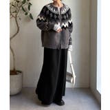 【DouDou】ヴィンテージフェイクレザーセミフレアスカート | PAL GROUP OUTLET | 詳細画像18