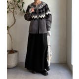 【DouDou】ヴィンテージフェイクレザーセミフレアスカート | PAL GROUP OUTLET | 詳細画像19