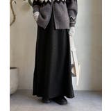 【DouDou】ヴィンテージフェイクレザーセミフレアスカート | PAL GROUP OUTLET | 詳細画像23