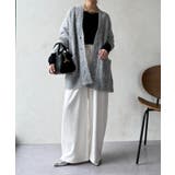 【DouDou】ウォッシャブルカラーネップカーディガン | PAL GROUP OUTLET | 詳細画像2