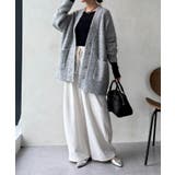 【DouDou】ウォッシャブルカラーネップカーディガン | PAL GROUP OUTLET | 詳細画像4