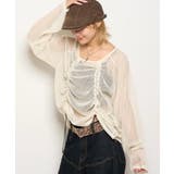 【WHO'S WHO gallery】コードデザインニットソートップス | PAL GROUP OUTLET | 詳細画像8 