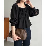 【CAPRICIEUX LE'MAGE】スクエアパフBL | PAL GROUP OUTLET | 詳細画像1 