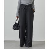 BLK | 【SHENERY】2WAYウエストデザインパンツ | PAL GROUP OUTLET