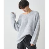 【earthy_】Vネックオーバーニット | PAL GROUP OUTLET | 詳細画像21 