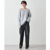 【earthy_】Vネックオーバーニット | PAL GROUP OUTLET | 詳細画像14 