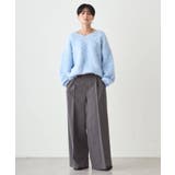 【earthy_】Vネックオーバーニット | PAL GROUP OUTLET | 詳細画像25 