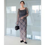 【Kastane】ペプラムチュール×レースアップワンピSET | PAL GROUP OUTLET | 詳細画像1 