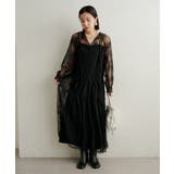 【Omekashi】シアーティアードワンピース | PAL GROUP OUTLET | 詳細画像14 