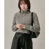 【mline】[mline]シャギーハイネックニット | PAL GROUP OUTLET | 詳細画像3 