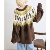 【w closet】ノルディックアランニット | PAL GROUP OUTLET | 詳細画像3 