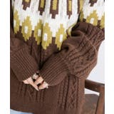 【w closet】ノルディックアランニット | PAL GROUP OUTLET | 詳細画像8 