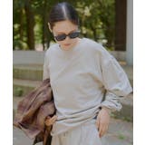 GRY | 【Kastane】LAYERED SLEEVE SWEAT SHIRT | PAL GROUP OUTLET