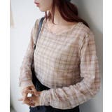 【Kastane】レイヤードチェックシアープルオーバー | PAL GROUP OUTLET | 詳細画像1 