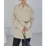 【CAPRICIEUX LE'MAGE】ラップレイヤードシャツ | PAL GROUP OUTLET | 詳細画像1 