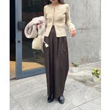 【CAPRICIEUX LE'MAGE】肩開きセッパボタンCD | PAL GROUP OUTLET | 詳細画像3 