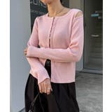 PINK | 【CAPRICIEUX LE'MAGE】肩開きセッパボタンCD | PAL GROUP OUTLET