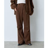 【Kastane】CORDUROY KNEE TUCK PANTS | PAL GROUP OUTLET | 詳細画像15 